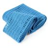Room Divider Curtain Upyouths Blue Polyester Grommet 96x144-5