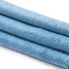 TCUSSIF Dark Blue Flame Retardant Hospital Curtain 144W x 96L Grommet-3