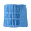 TCUSSIF Dark Blue Flame Retardant Hospital Curtain 144W x 96L Grommet-2