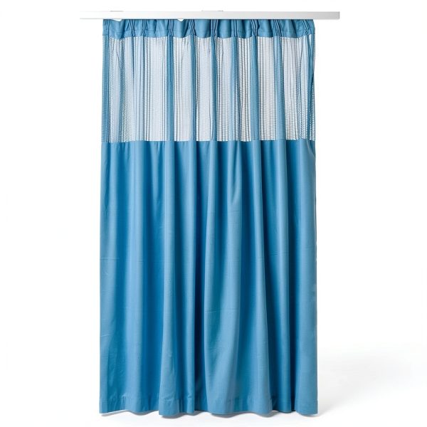 Room Divider Curtain Upyouths Blue Polyester Grommet 96x144-0