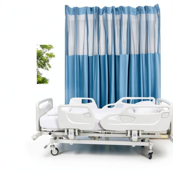 Room Divider Curtain Upyouths Blue Polyester Grommet 96x144-2