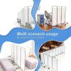 Medical Privacy Screen Yunlake 4-Panel Stainless Steel Divider 79x71-8