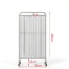Mobile Medical Privacy Screen ZFUCMAYL White 1-Panel Folding Partition-1