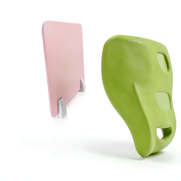 Desk Shield Divider PLAFOPE Privacy Panel Pink 15.55x11.61in-2