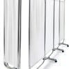 Medical Privacy Screen Yunlake 4-Panel Stainless Steel Divider 79x71-0