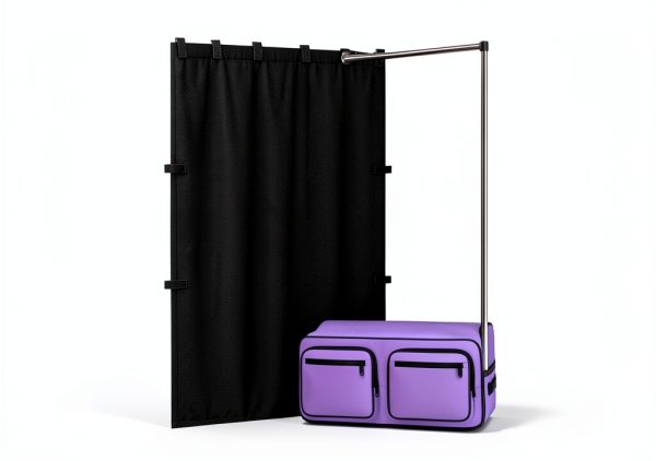 Privacy Curtains for Dance Bag, Suitcase Portable Blackout Curtains Changing Room for Dance Competitions, Lightweight & Reusable Screen Room, Dancer Essentials for Outdoor-2