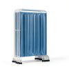 Mobile Medical Privacy Screen ZFUCMAYL White 1-Panel Folding Partition-4