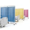 Mobile Medical Privacy Screen ZFUCMAYL White 1-Panel Folding Partition-6