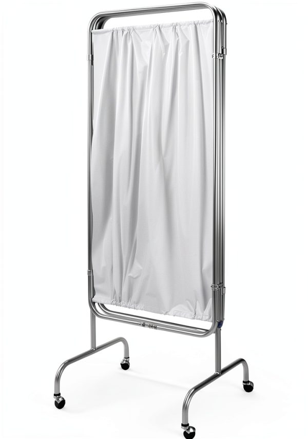 Medical Privacy Screen Drive Medical 13508 White Three Panel Screen-3