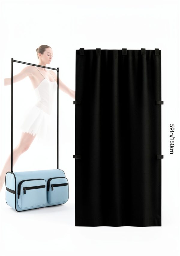Privacy Curtain ARKIM Dance Bag Garment Rack Changing Screen-1