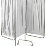 Medical Privacy Screen Drive Medical 13508 White Three Panel Screen-0
