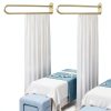Privacy Partition Curtains by lukar U Shape Room Divider White 7.54ft-0