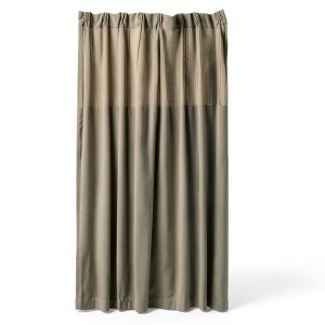 Hospital Curtain Fllwow Privacy Screen 188x96 Grey Flame Retardant-0
